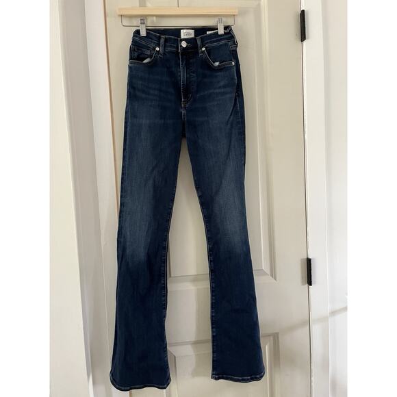 Citizens Of Humanity Lilah Sz 25 High Rise Bootcut Flare Dark Wash Women's Jeans - Picture 1 of 11